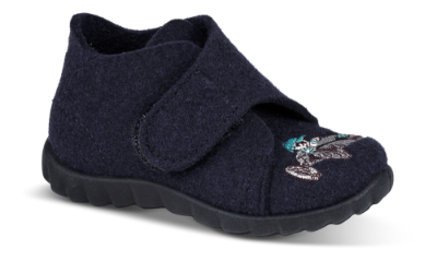Skofus børnehjemmesko navy 8-02288 Happy