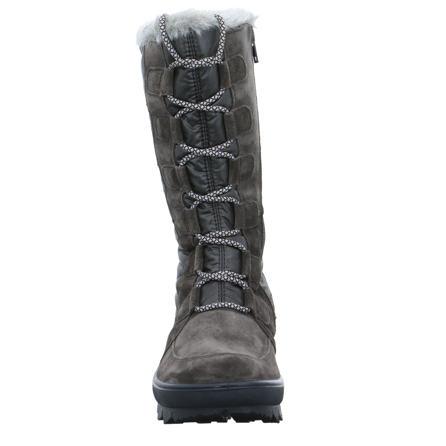 LEGERO Snowboot Grau Leder  mit Gore-Tex-Membrane