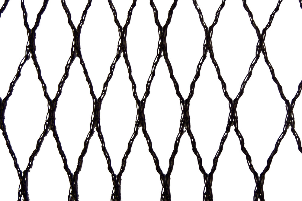 Filet anti-oiseaux - maille de 16mm noir 4.50m x 38m