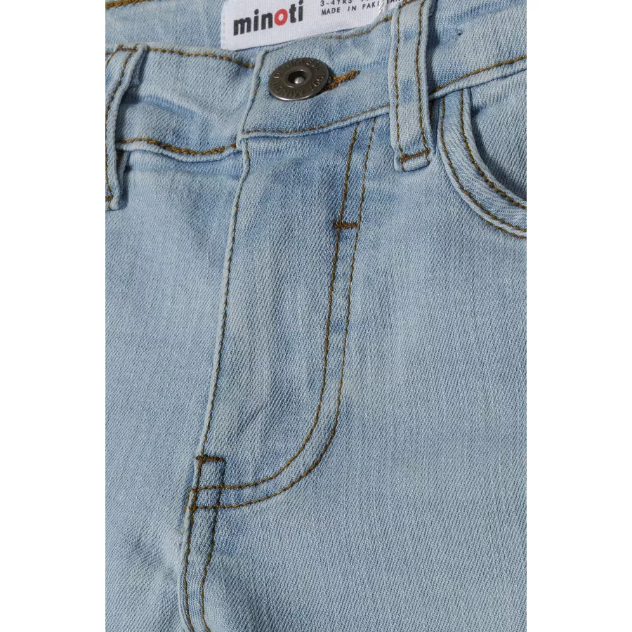 MINOTI Slim-fit-Jeans Denim-Hellblau
