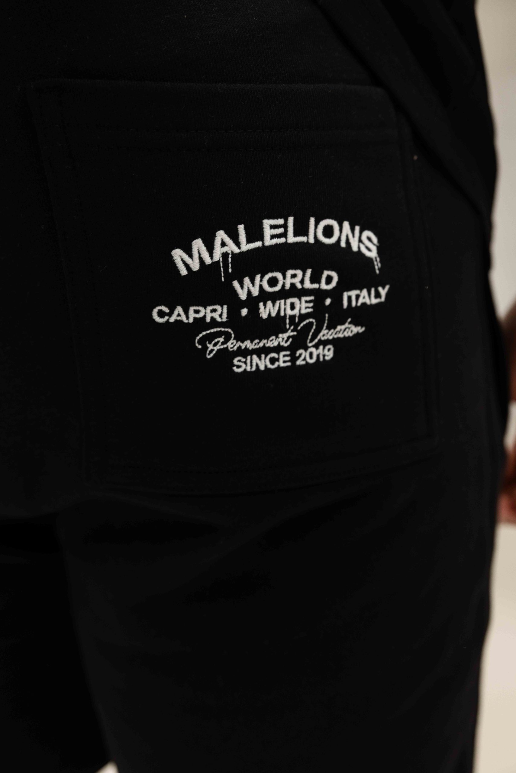 Malelions Permanent Vacation Zomerset Heren Zwart