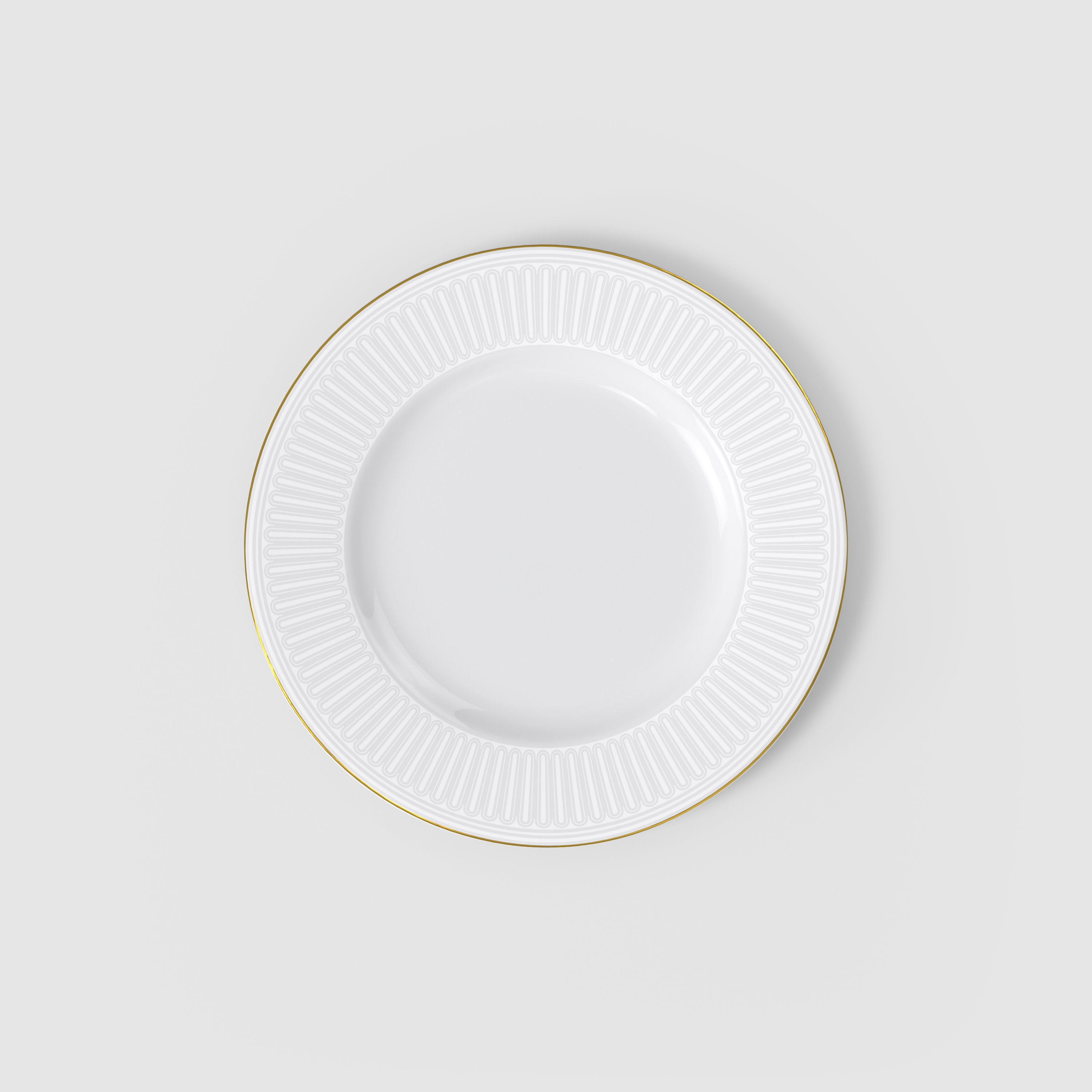 Chateau Septfontaines Dinner plate White, 9.7'', Premium Bone Porcelain