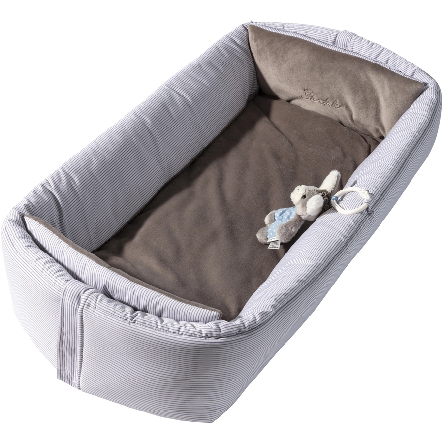 Sterntaler Babynest Emmi grau