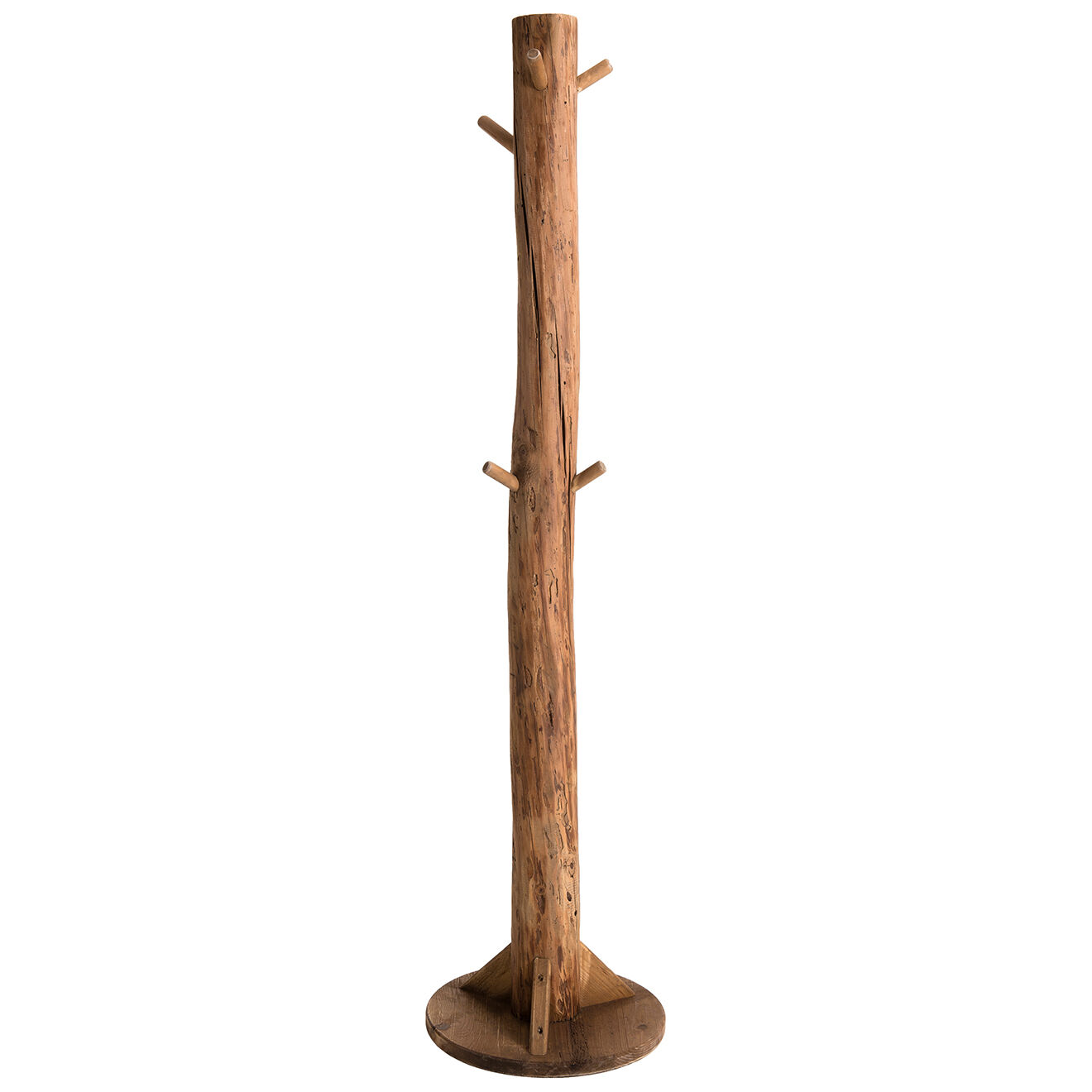 Macabane Porte-manteau Sandy bois naturel  - 45x45x181 cm