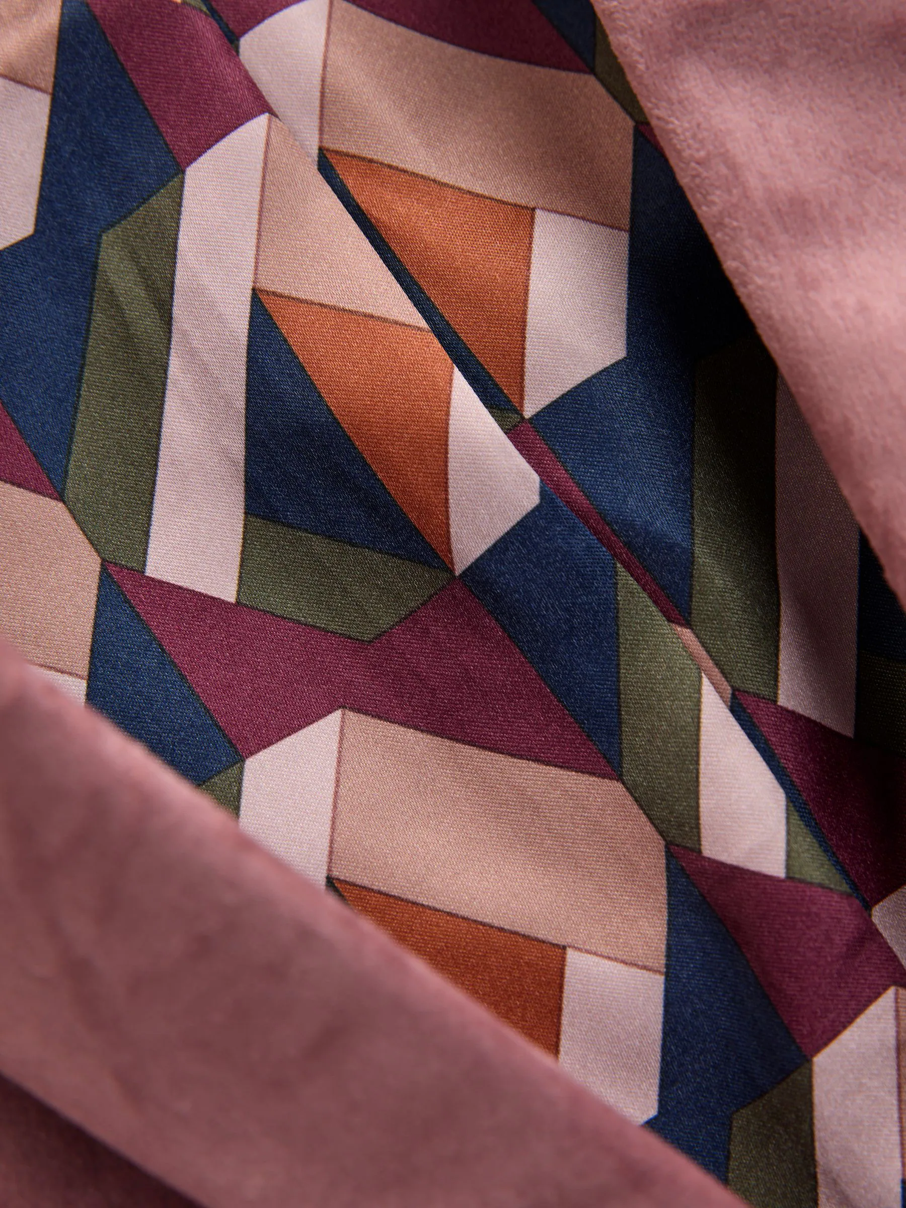 Lichtroze - Fluwelen blazer (3 - 16 jr)