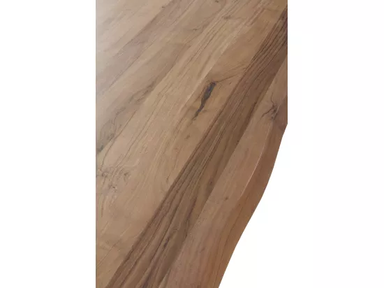 Table en bois massif d'acacia 200x100