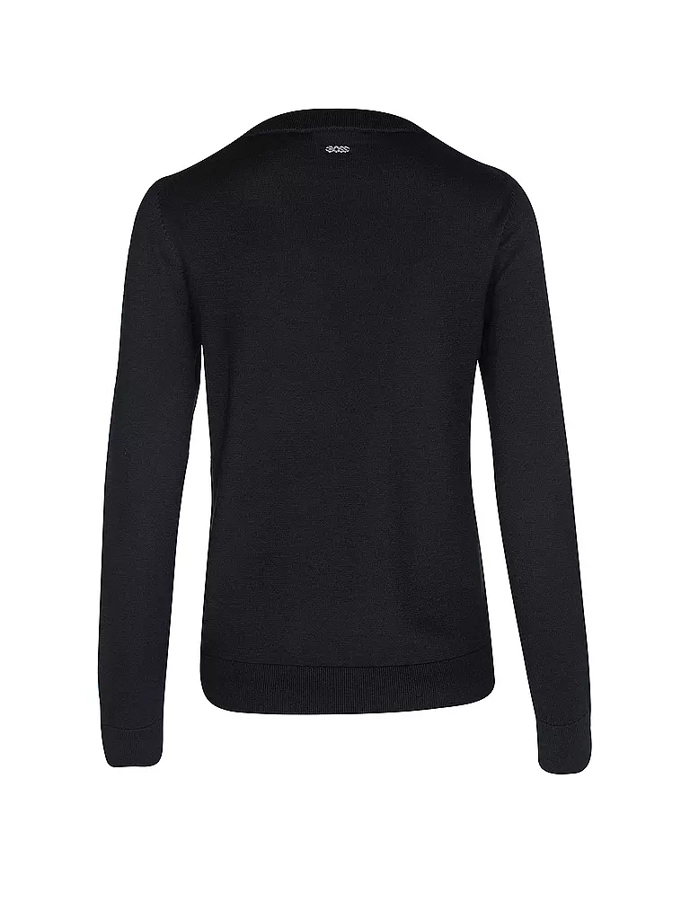 BOSS Pullover FEGANASI blau