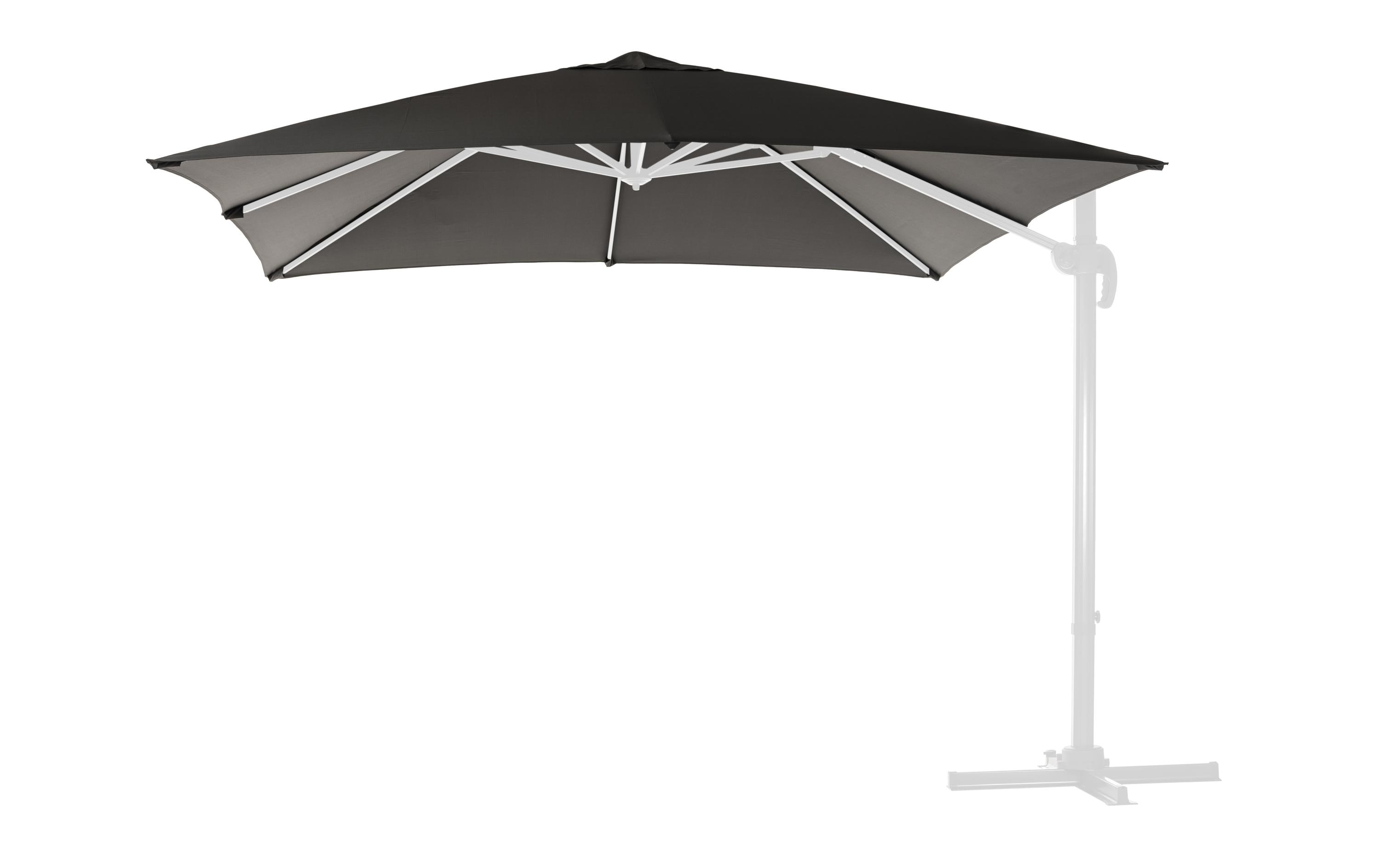 Ersatzbespannung für TR-031, 300 x 300 cm, GrauSonnenschirmcover, Ersatzbezug