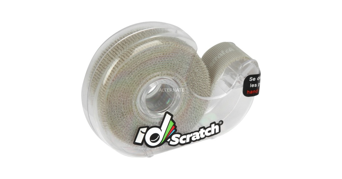PatchseeID-Scratch Pre-Cut, 2 Meter kabelbinder  (Grijs)