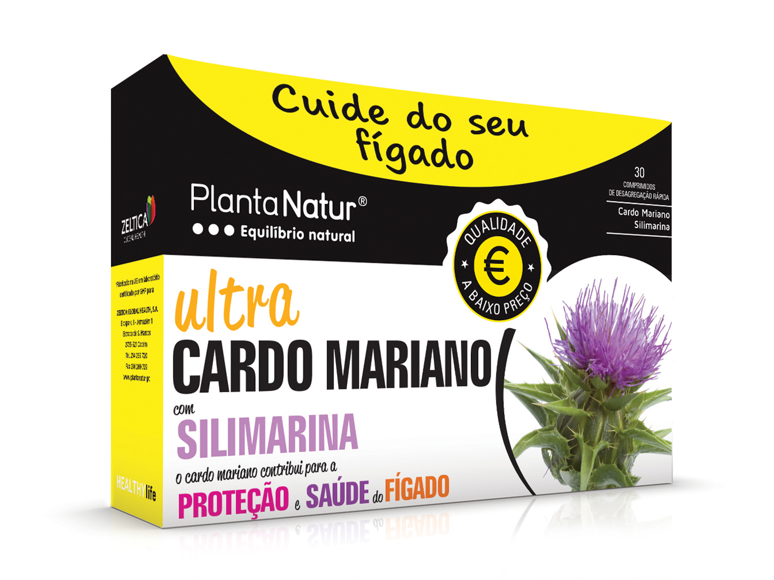 SUPLEMENTO PLANTANATUR ULTRA CARDO MARIANO 30 COMP