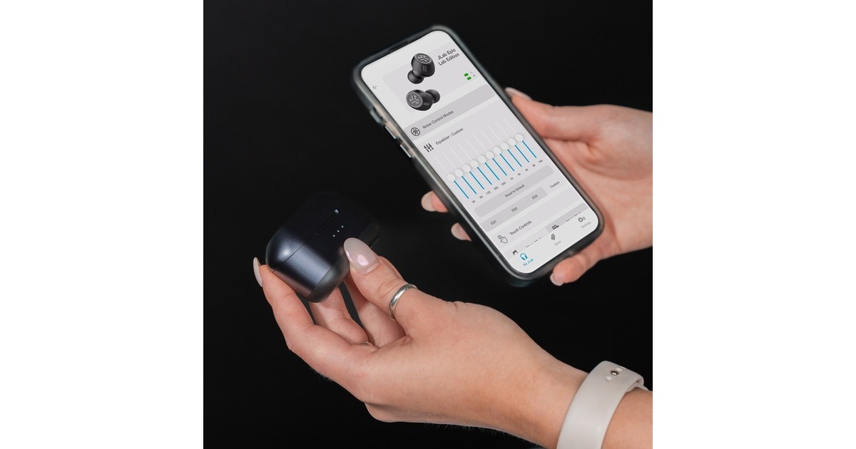 JLabEpic LAB Edition earbuds  (Zwart, Bluetooth 5.3 Multipoint)