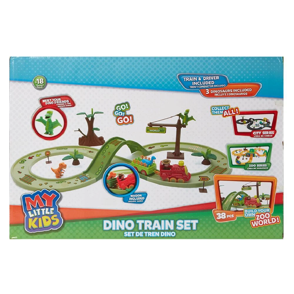 Circuit Dinosaure petit train 37 pièces