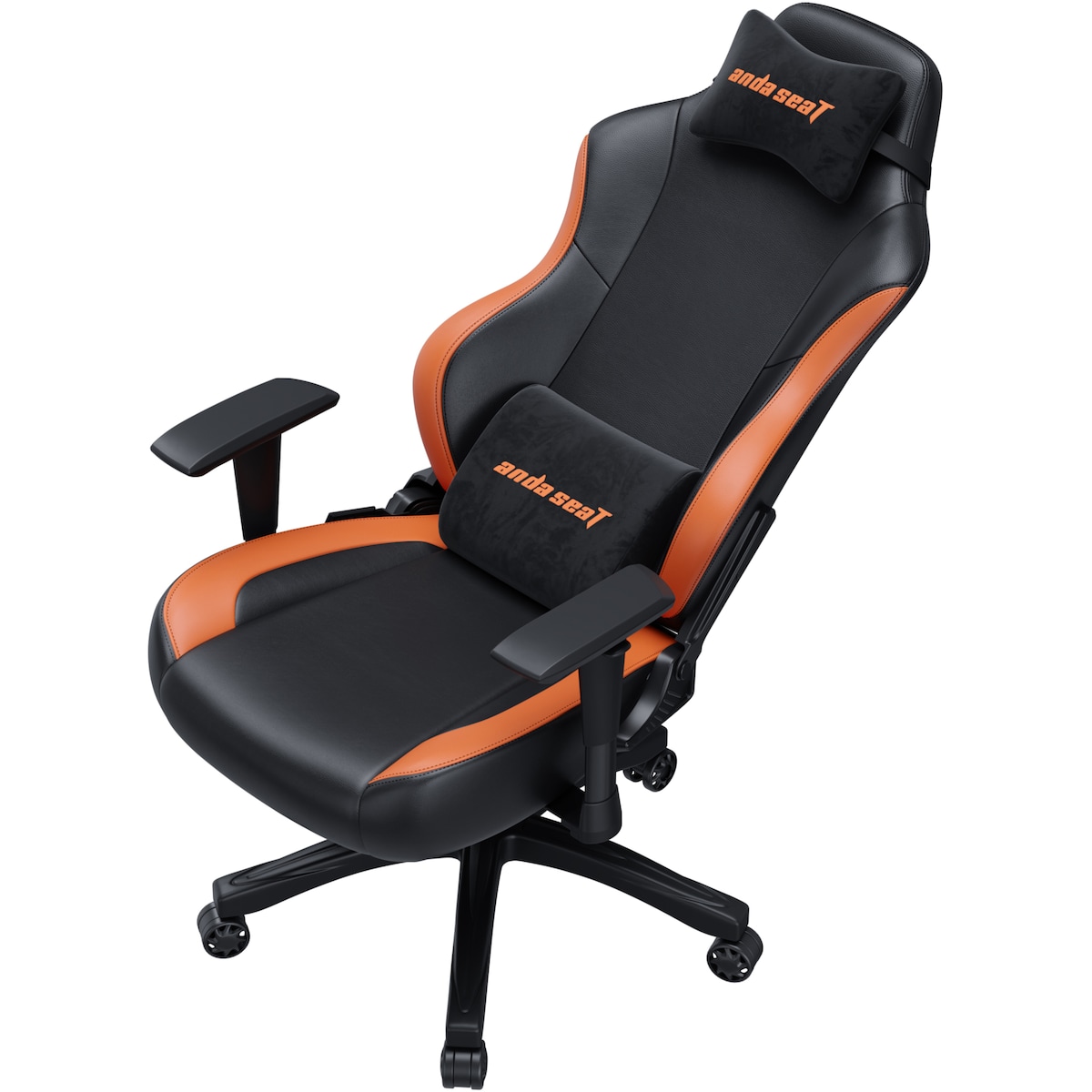 AndaSeat Luna gamingstol (sort og oransje)
