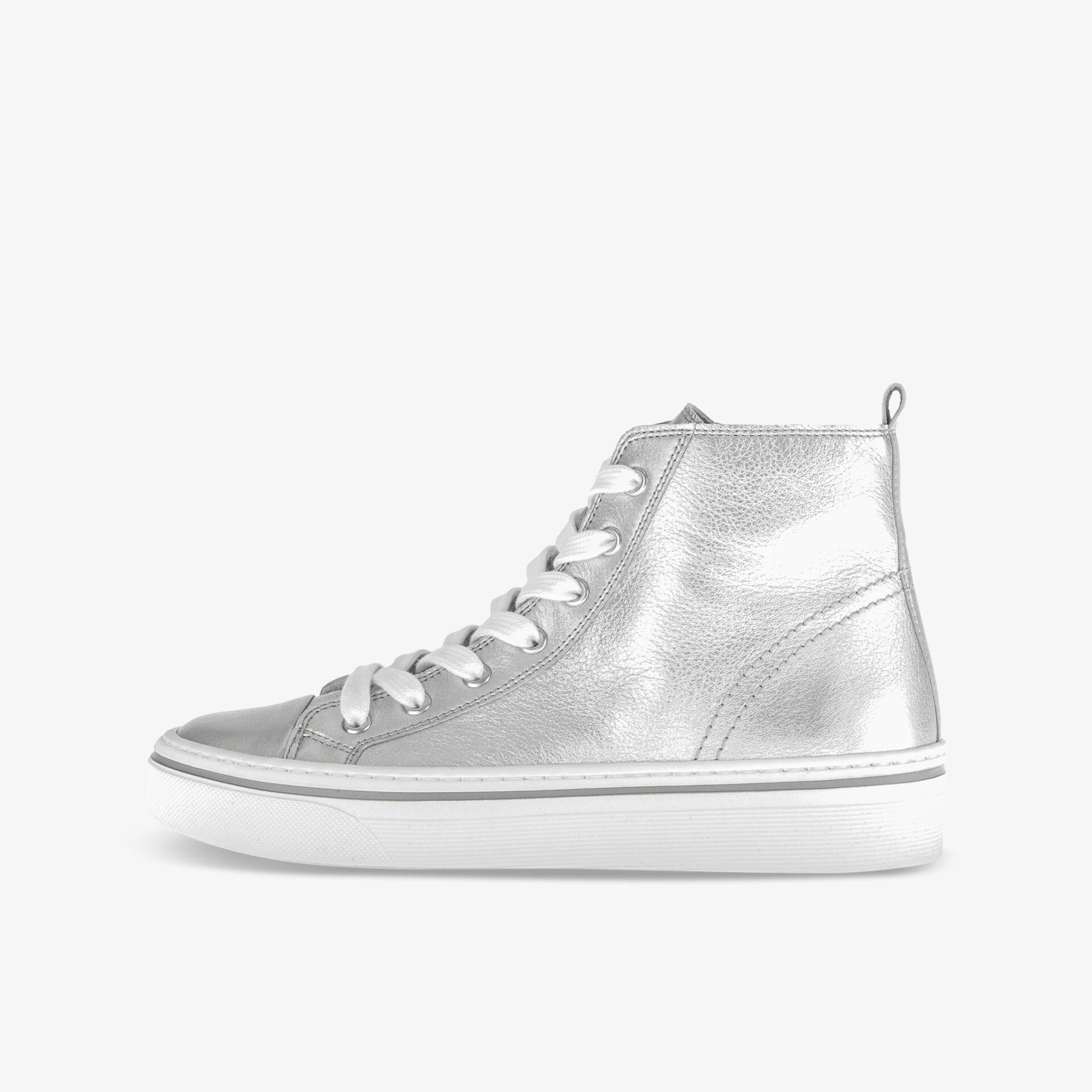 Gabor Damen Sneaker High silber