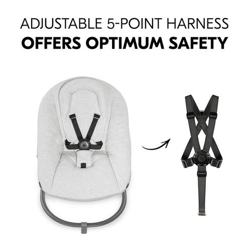Transat Alpha Bouncer premium - Gris - HAUCK