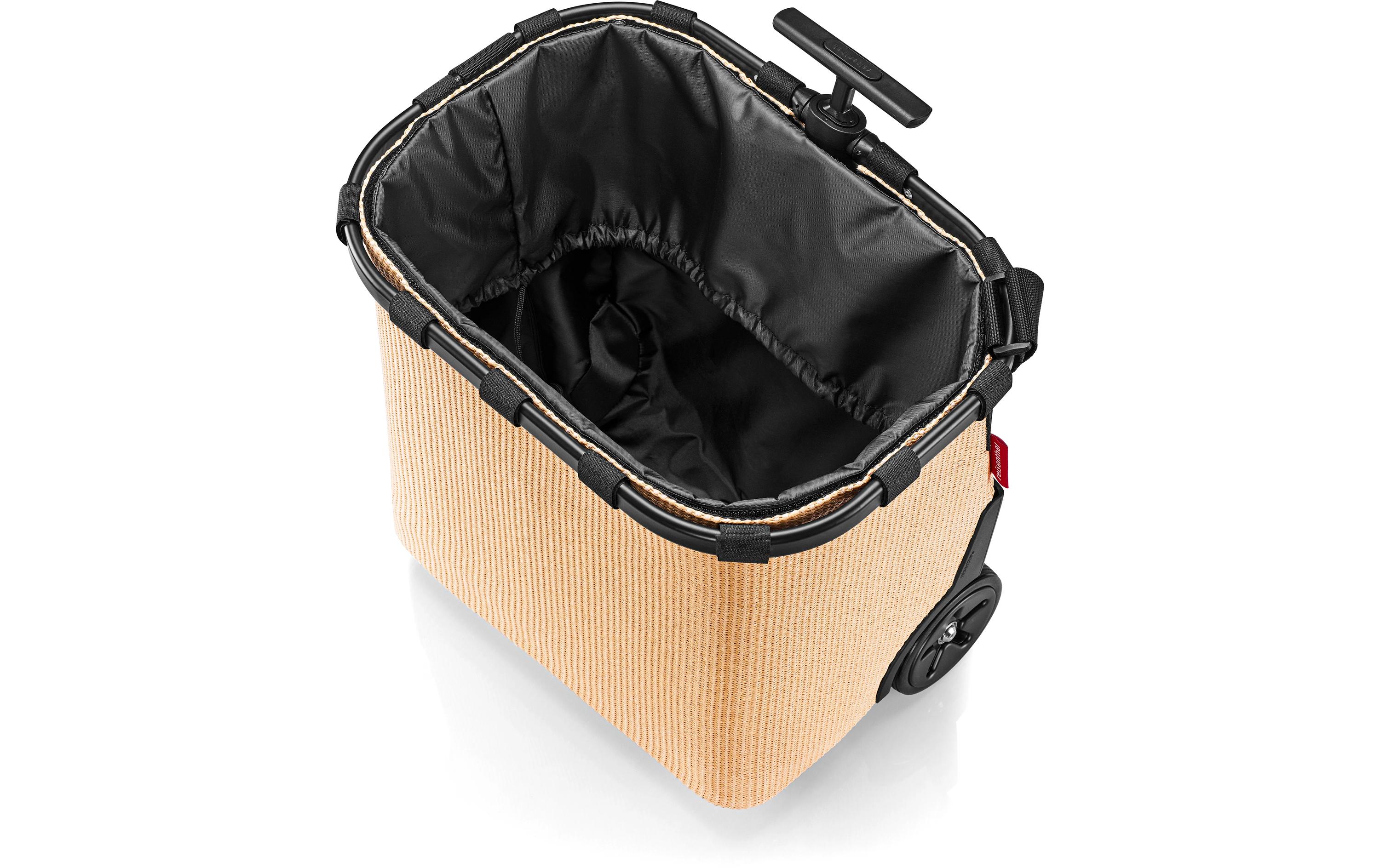Einkaufstrolley Carrycruiser frame Raffia Black<br>Einkaufstasche mit Kühlfunktion