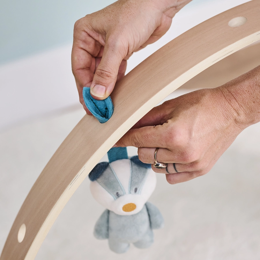Nattou Krabbeldecke mit Holzbogen