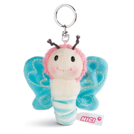 NICI Schlüsselanhänger Schmetterling 10cm, sortiert