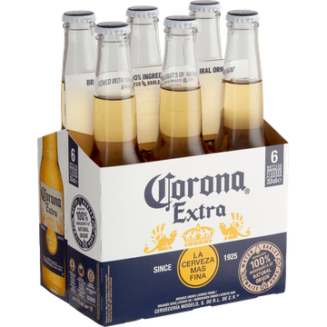 Corona - Extra - Fles - 6 x 330ML