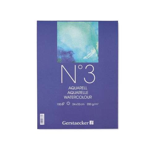 GERSTAECKER Nº 3 Aquarellblock