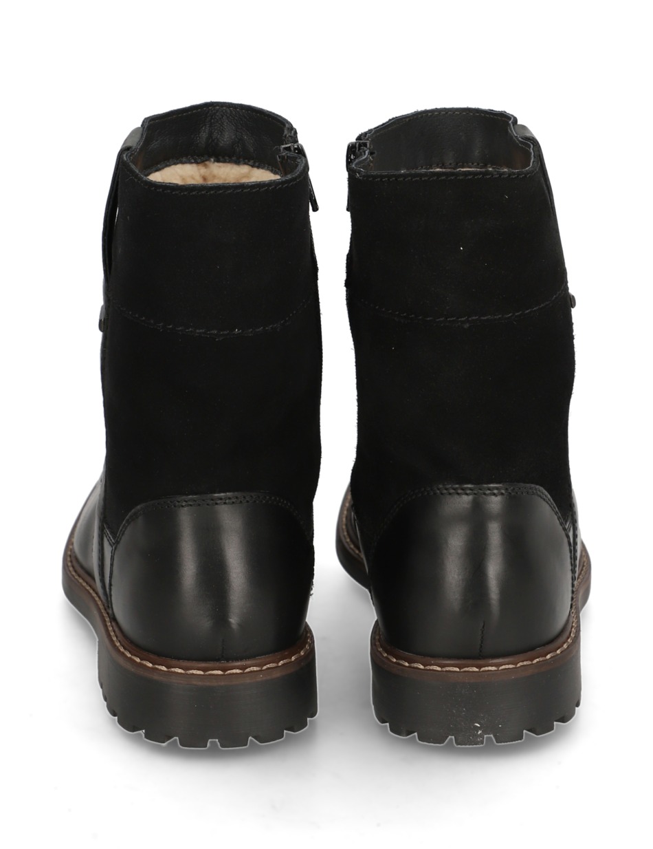 Lederkombination Stiefel