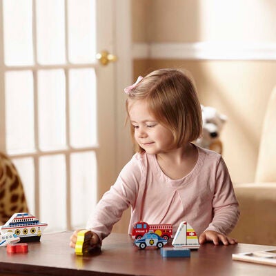 Melissa & Doug Puslespill Biler 9 Brikker