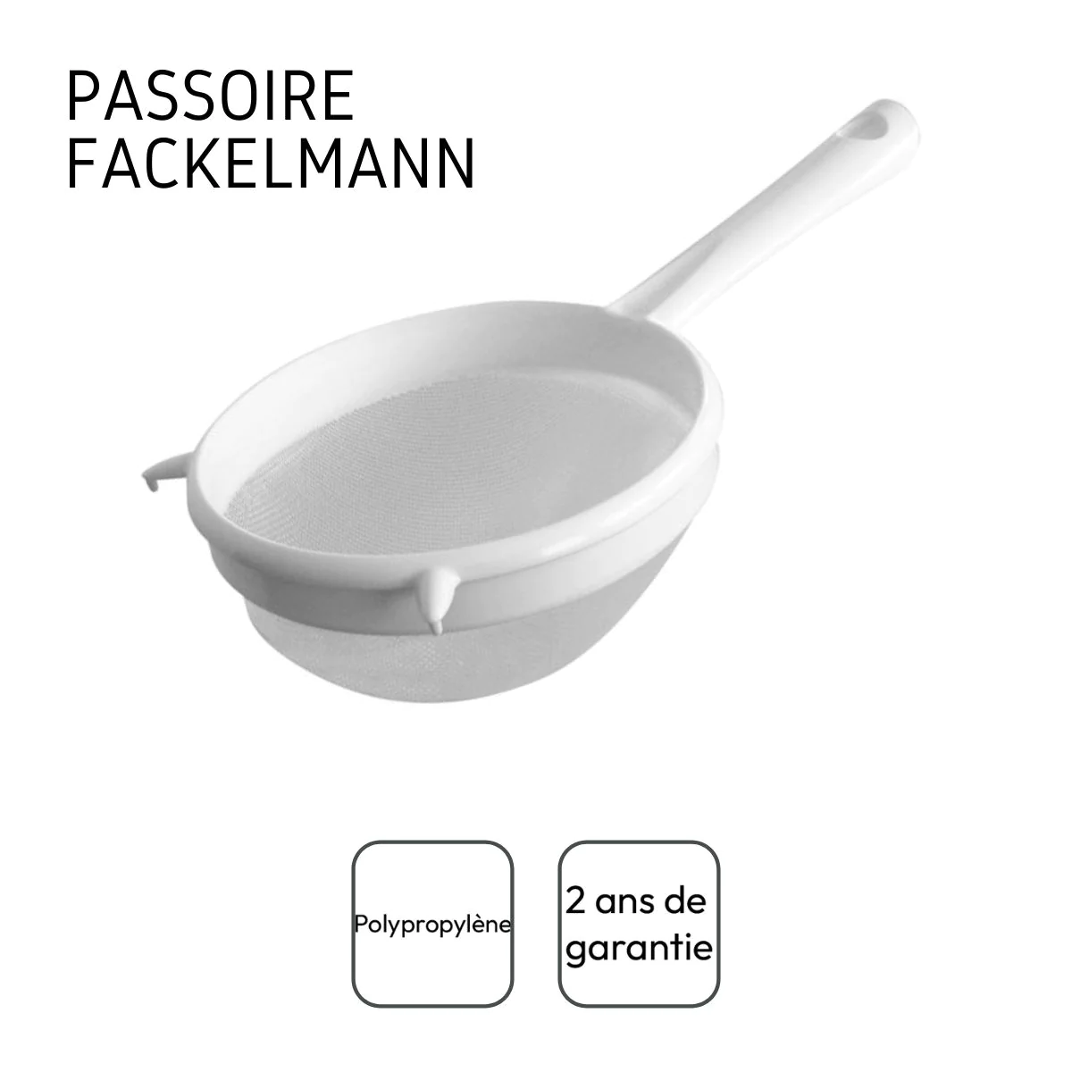 Passoire en plastique 17 cm de diamètre Arcadalina Fackelmann