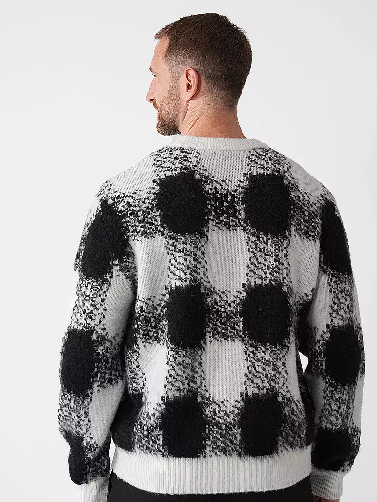 HUGO Pullover weiss