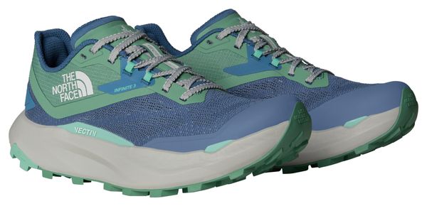 Chaussures de Trail The North Face Vectiv Infinite 3 Bleu Femme