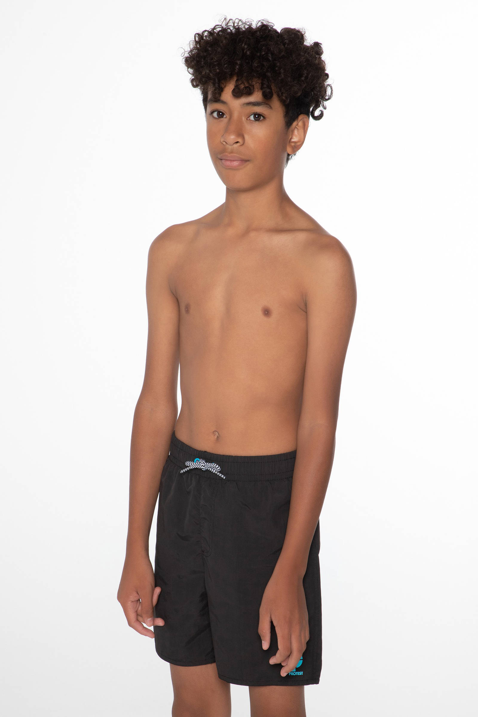 Protest zwemshort CULTURE JR zwart