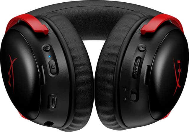 HyperX Cloud III S Trådløst gaming headset (sort/rød)