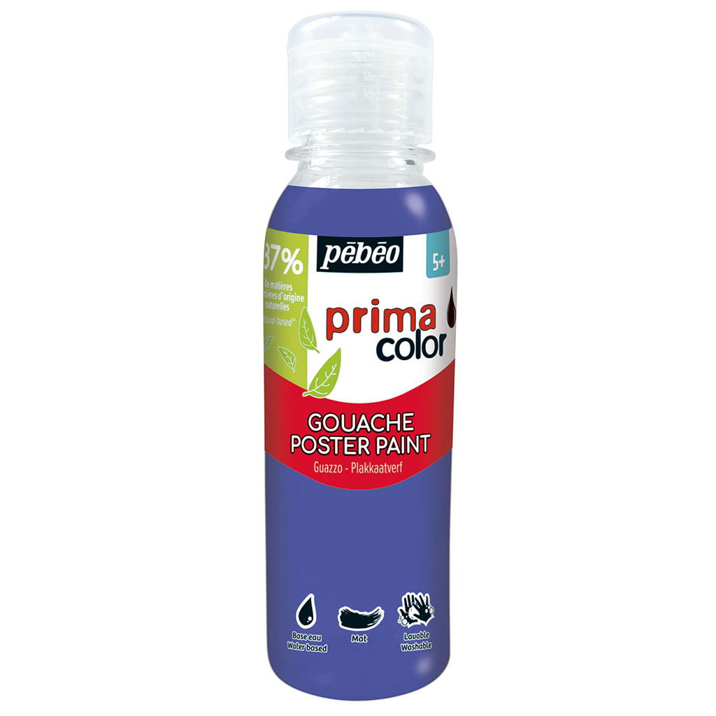 Tube gouache bleu 150ml