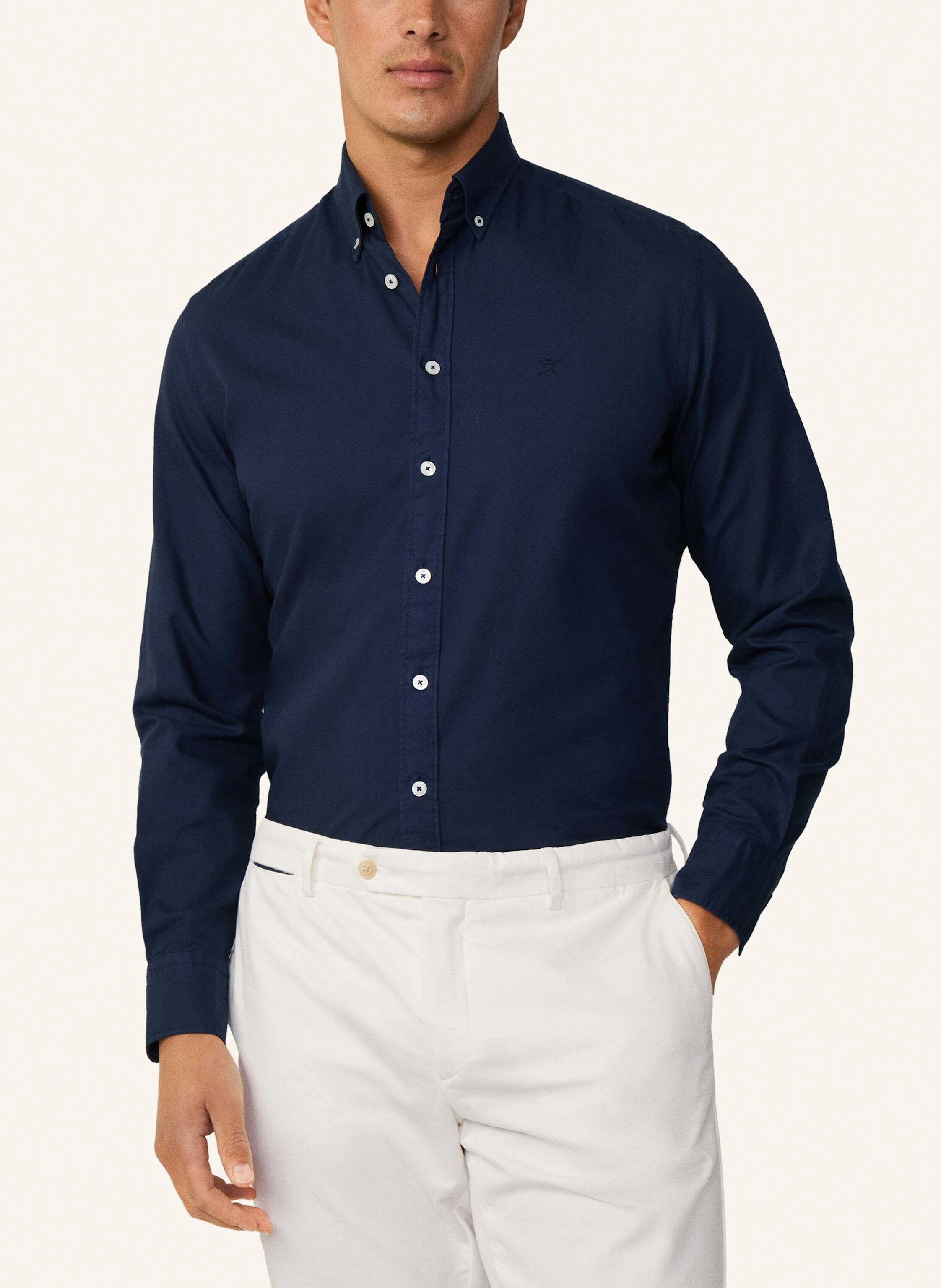 HACKETT LONDON Freizeithemd ESS GMT DYED OXFORD