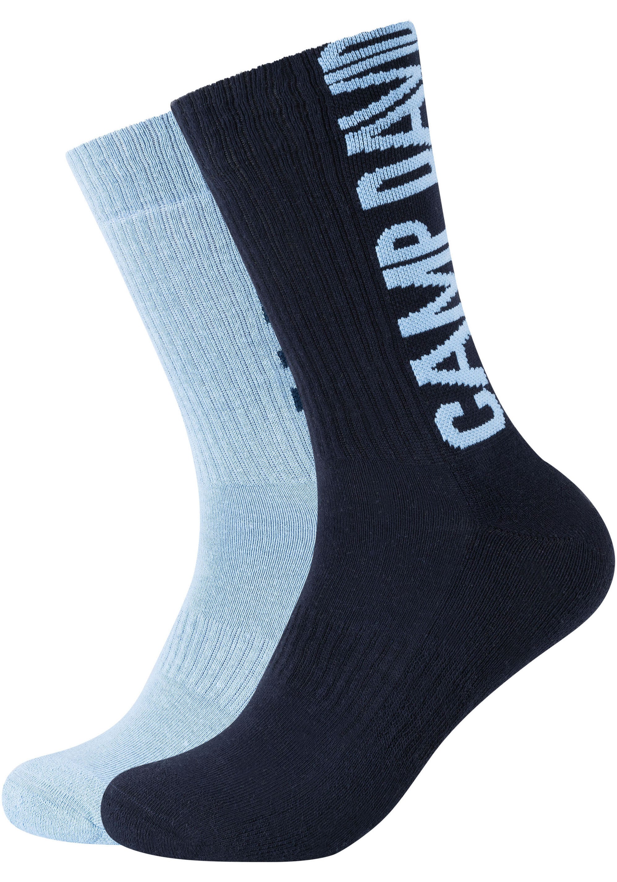 CAMP DAVID Socken »cushioned« 4 Stk. tlg. mit auffälligem Markenlogo-Design