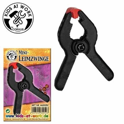 Corvus A600052 - Kids-at-Work, mini lijmklem, mini klem, 6cm
