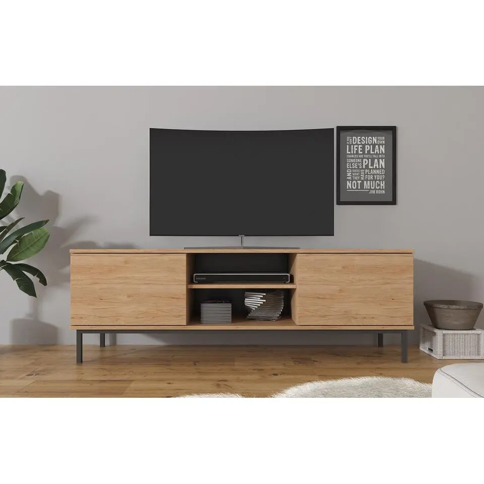 Meubella - TV-Meubel Queen - Eiken - 150 cm