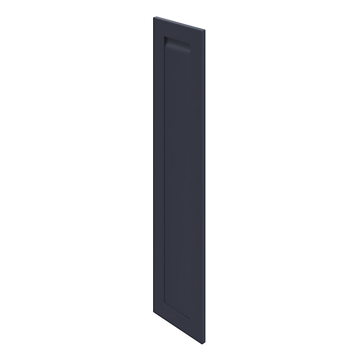Porte de colonne de cuisine Garcinia bleu mat L. 30 cm x H. 130 cm GoodHome