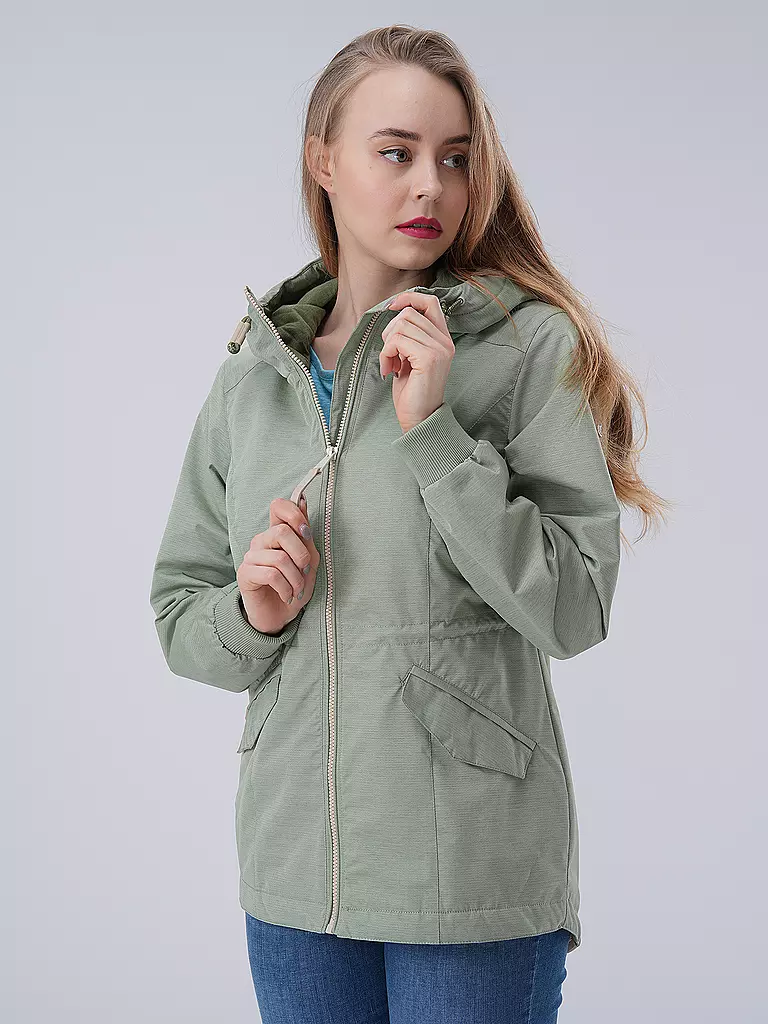 RAGWEAR Jacke DOWEY hellgrün