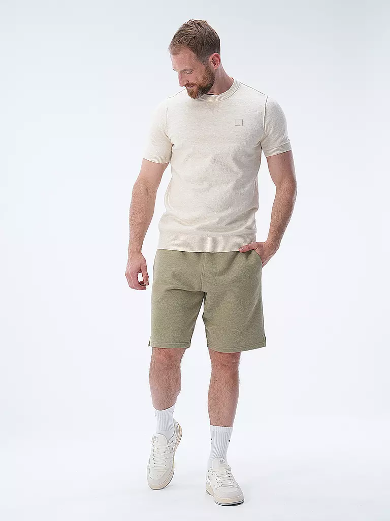AMI PARIS Sweatshorts hellgrün