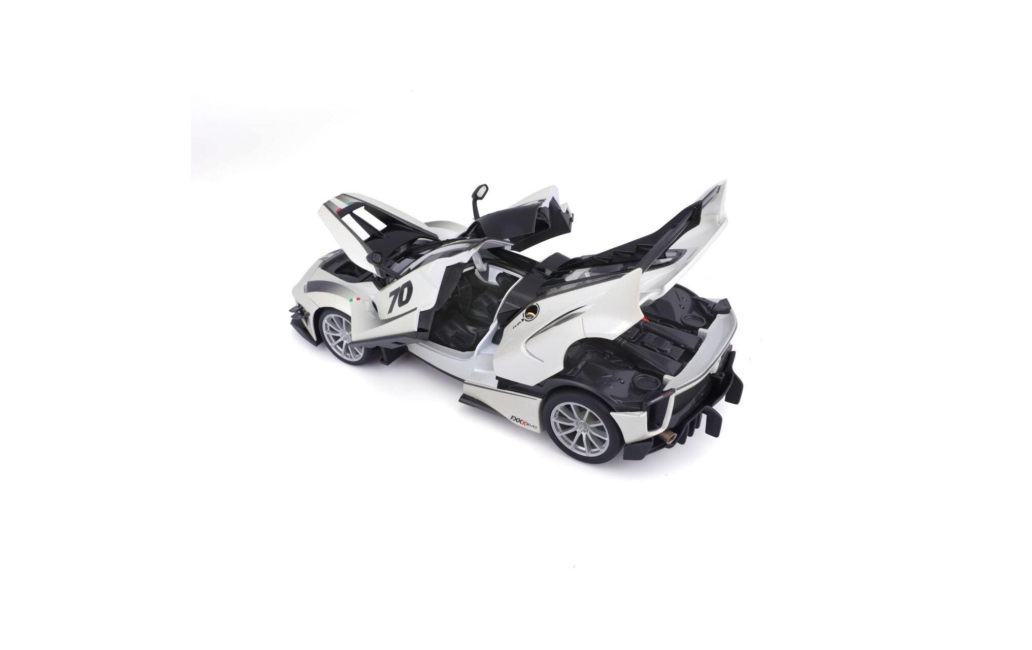 Ferrari R&P FXX-K EVO Weiss 1:18Sammlermodell im Massstab 1:18