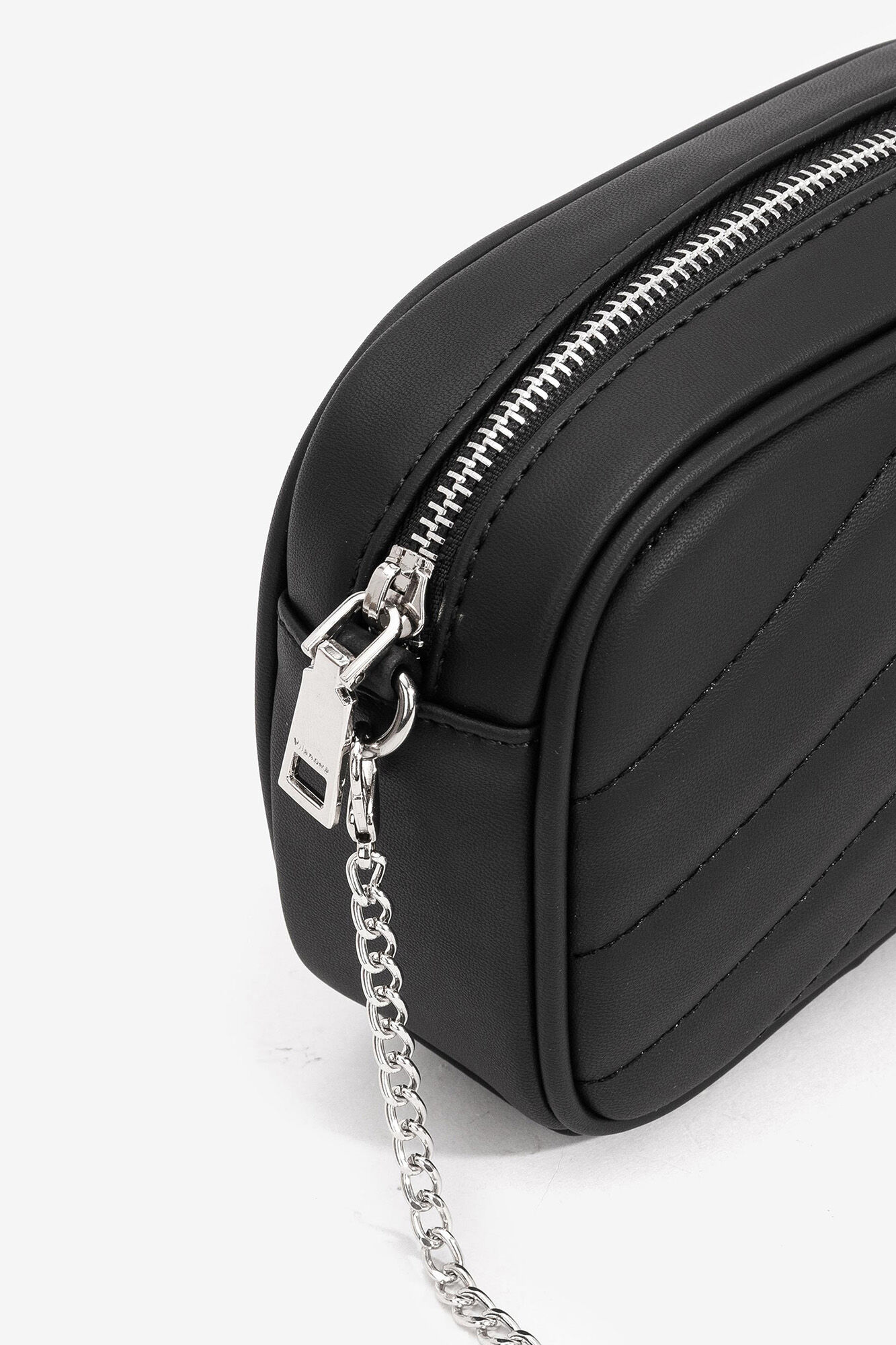 Bolsa de ombro acolchoada - Preta