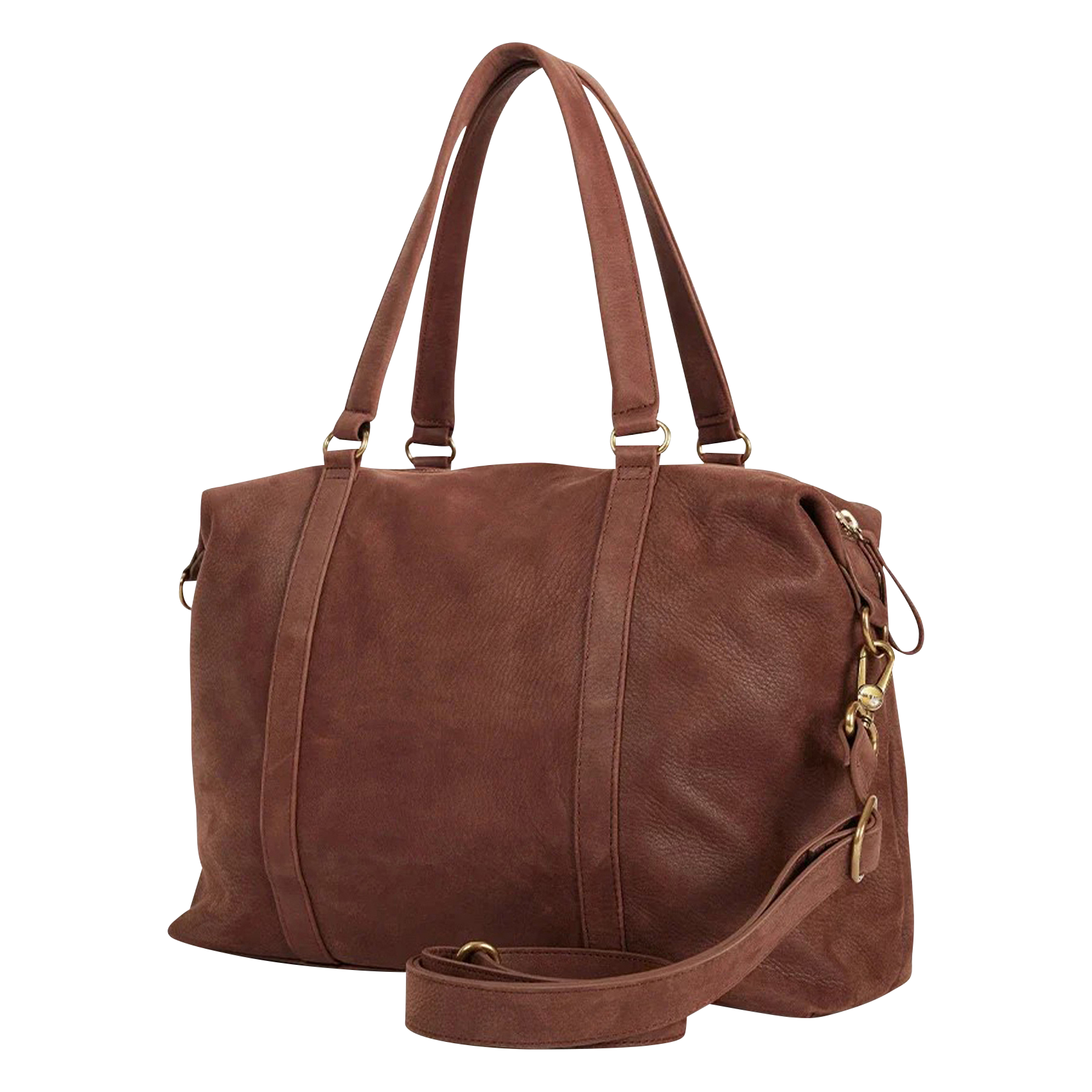 THYLANE - Sac porté épaule en cuir | Marron