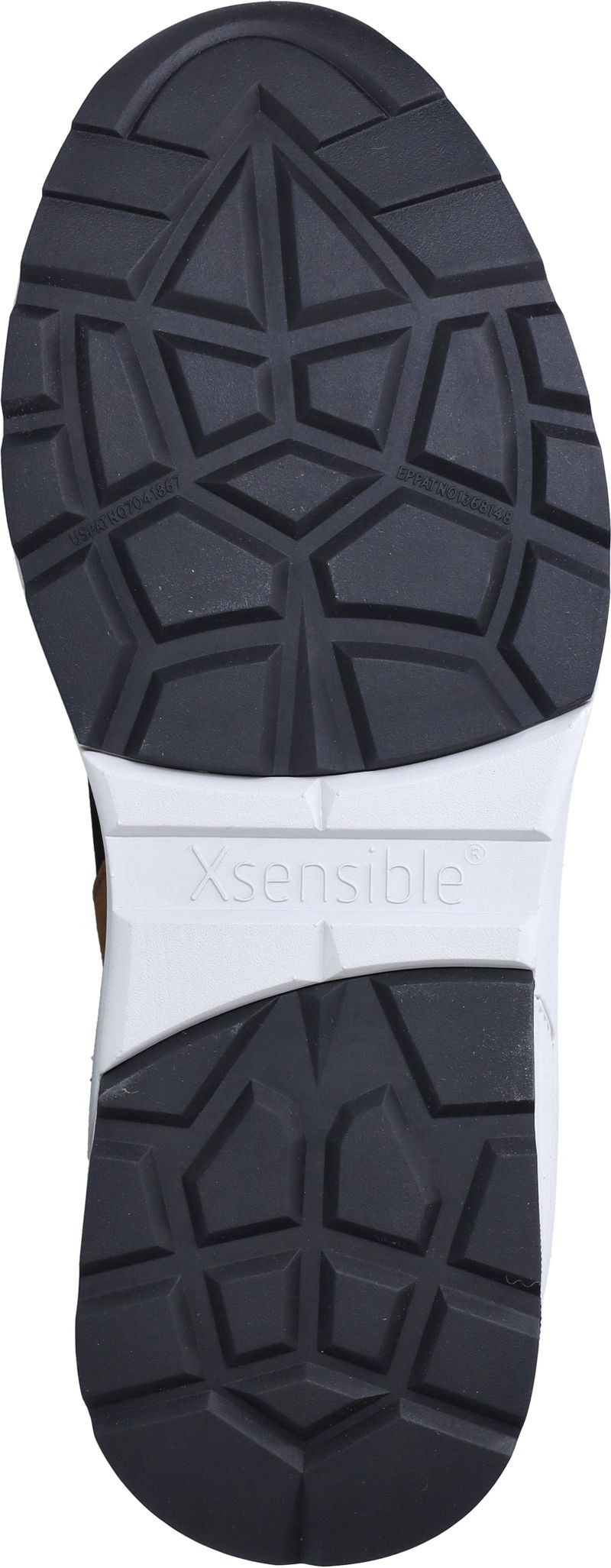 Xsensible Rialto Stretchwalker Sneakers Zwart Heren