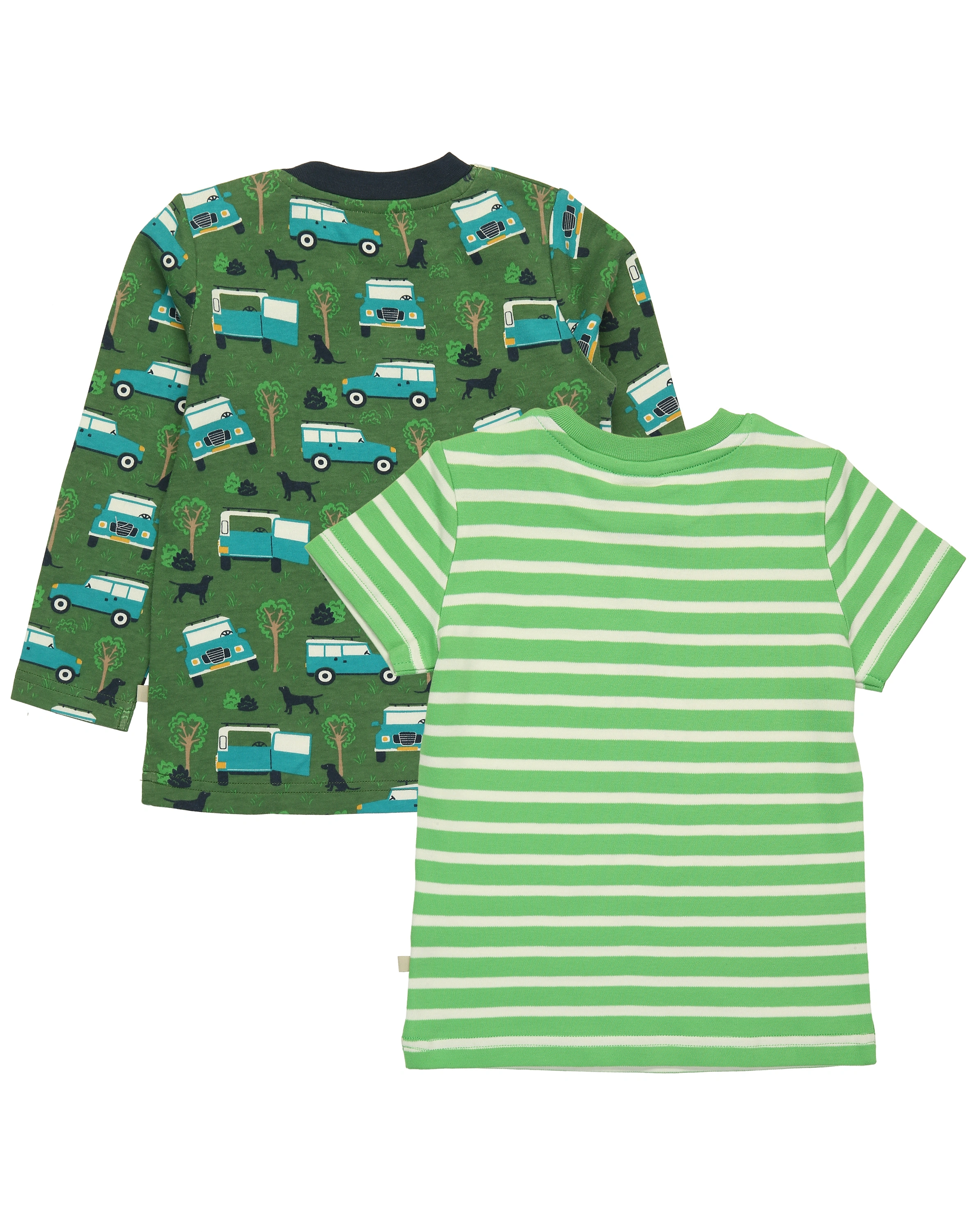 T-Shirt WHATEVER WEATHER 2er Pack in grün