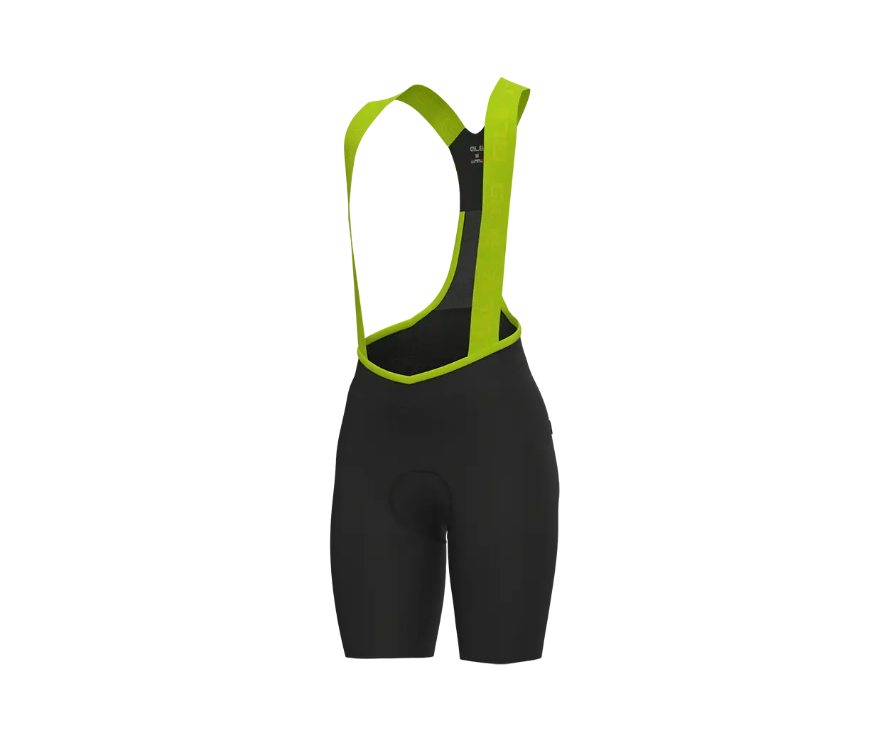 Ale PR-E Master 2.0 Fietsbroek Kort Zwart/Groen Dames