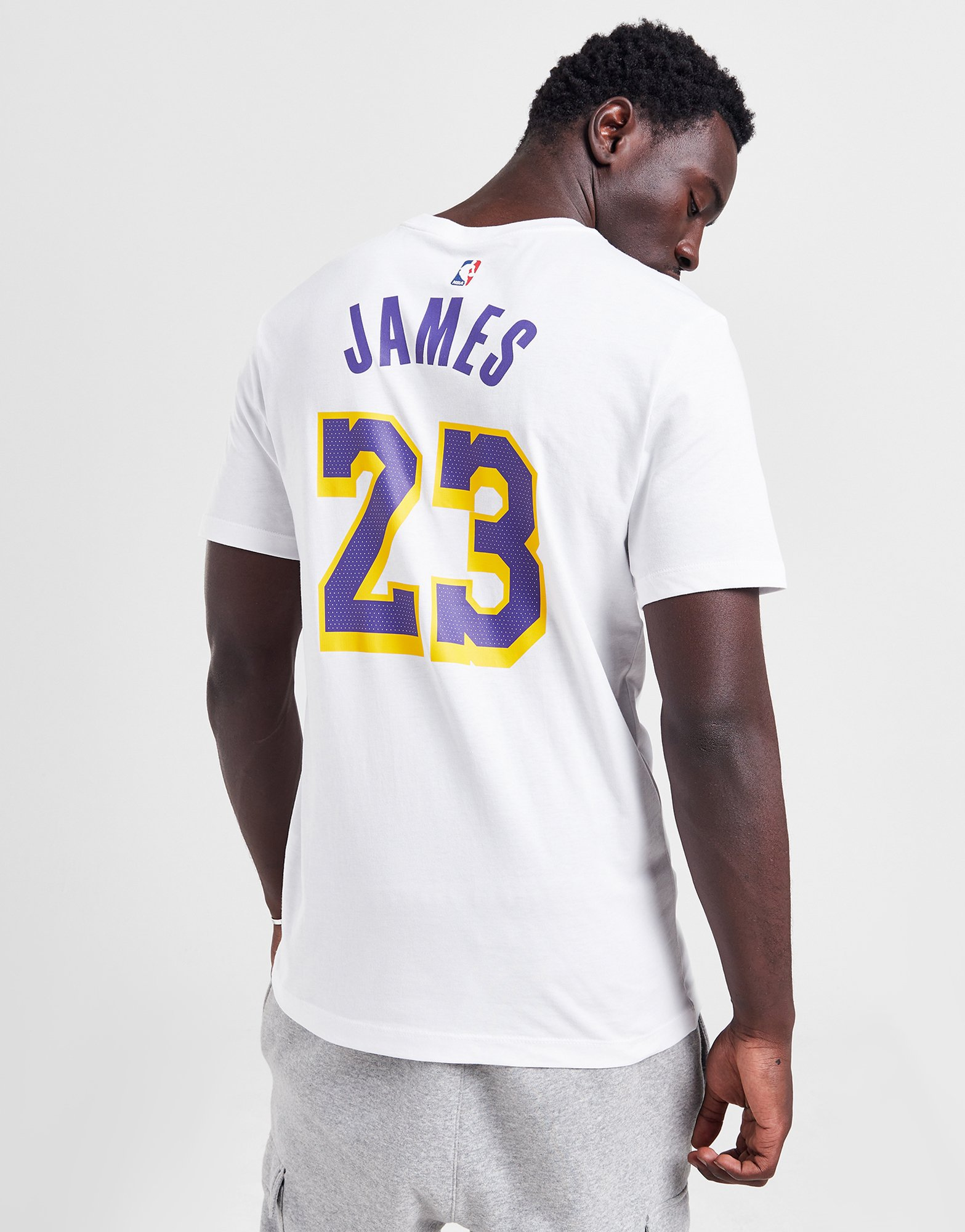 Nike T-shirt NBA LA Lakers James #23 Homme