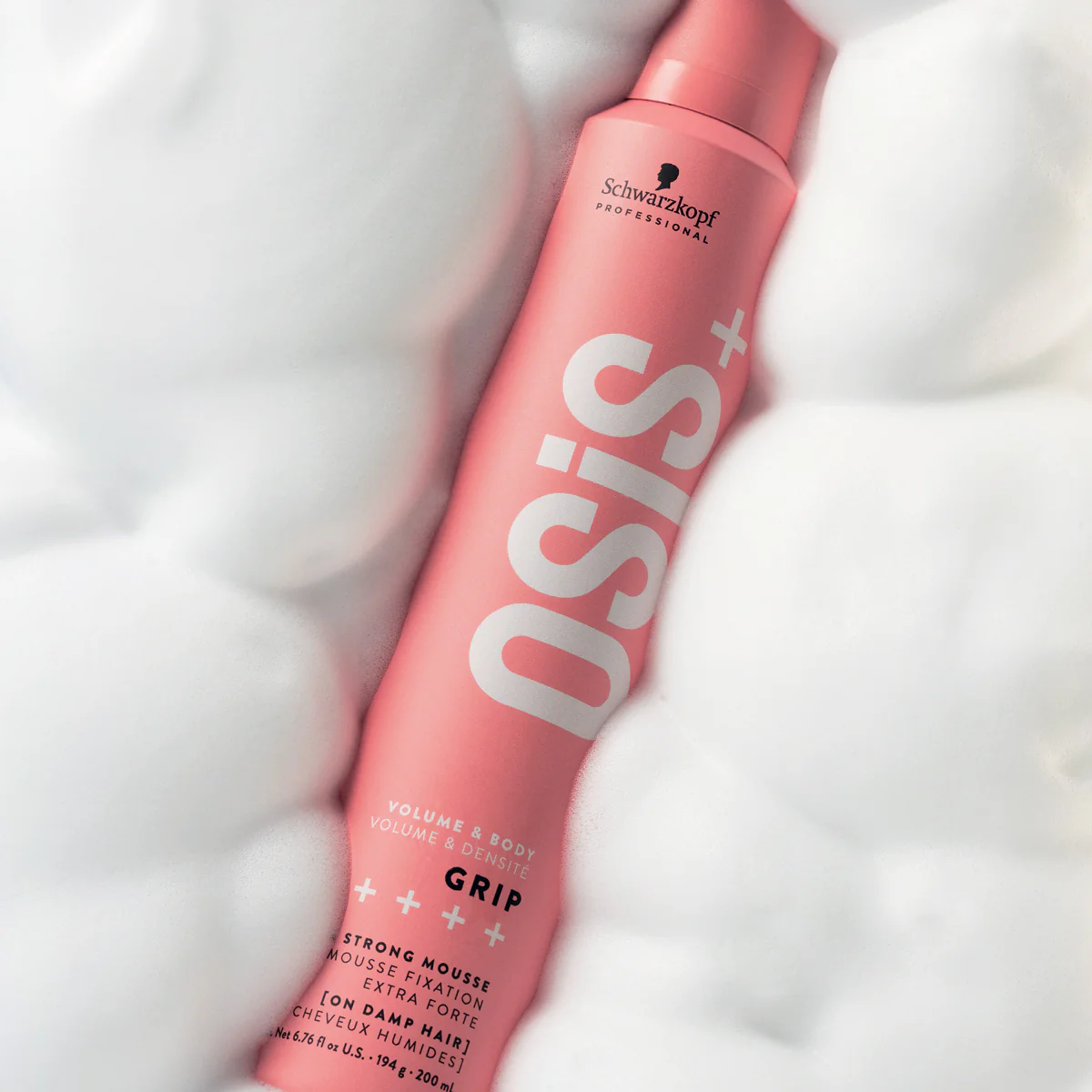 Mousse Coiffante Fixation Extra-Forte GRIP Osis  200ml