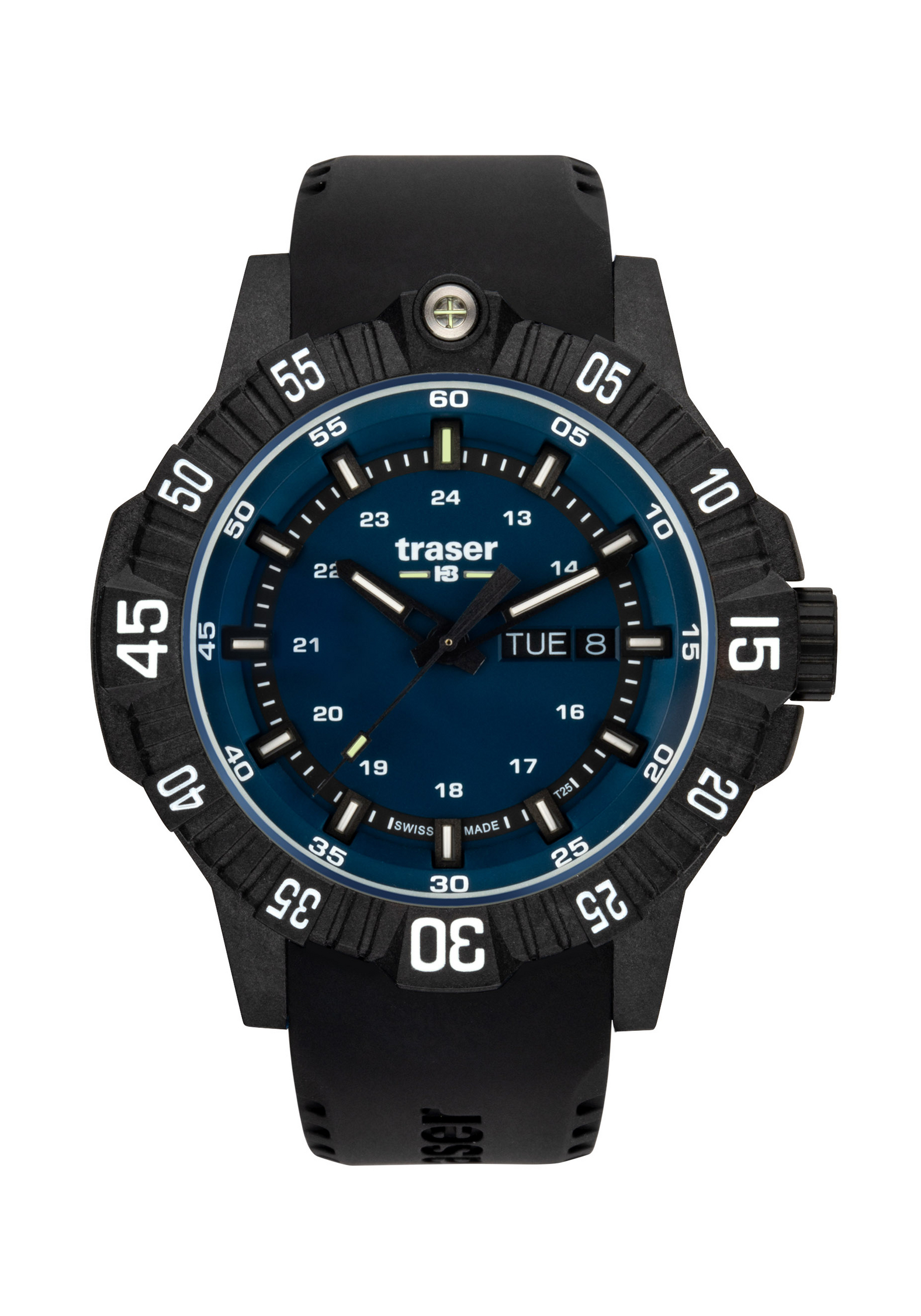 Traser P99 Q Tactical Blue Kautschuk 110725