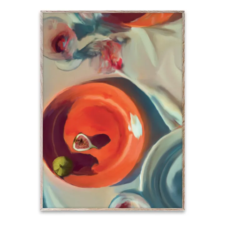 Paper Collective Affiche Fine Dining par Misfitting Things | Orange