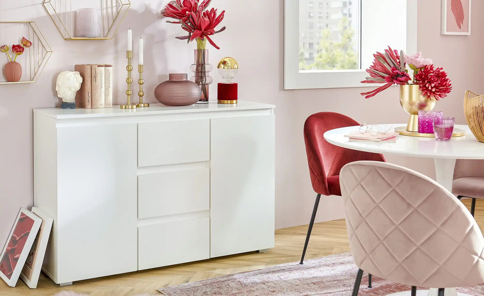 como Kurzflorteppich Flat Beauty